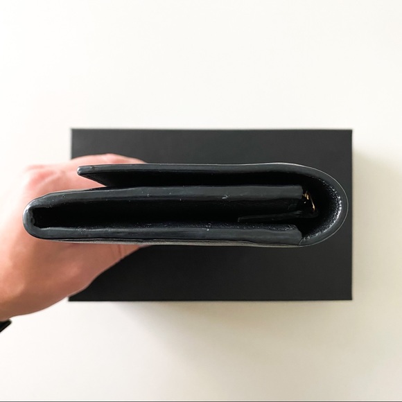 YSL long wallet black leather - Picture 10 of 10